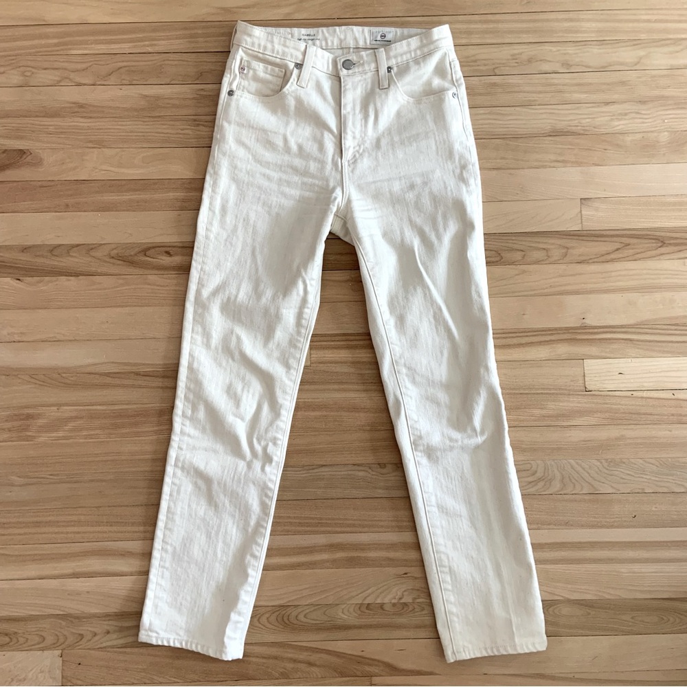 AG jeans Isabelle high rise crop jeans
